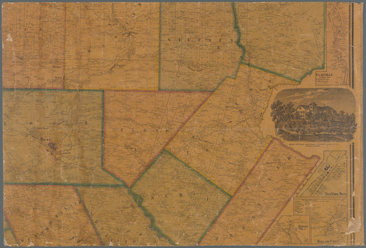 Gillette's map of Oneida Co., New York: from actual surveys