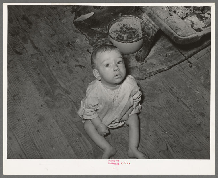 Child of family on relief living near Jefferson, Texas