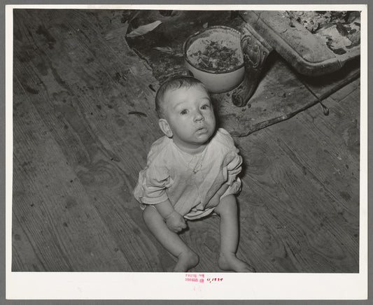 Child of family on relief living near Jefferson, Texas