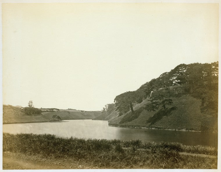 Moats round the tycoon's palace, Yedo