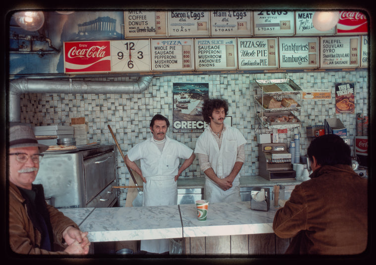 Dino Kalaitzidis [left], Souvlaki Pizza