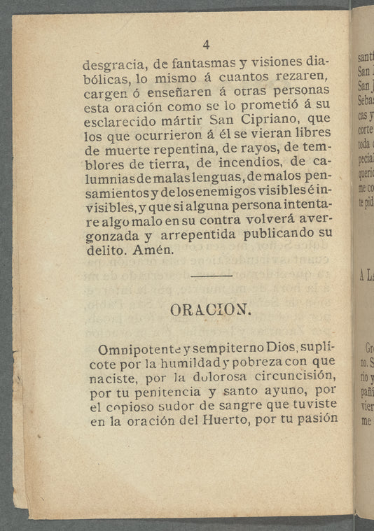 Oracion al Glorioso Martir San Cipriano
