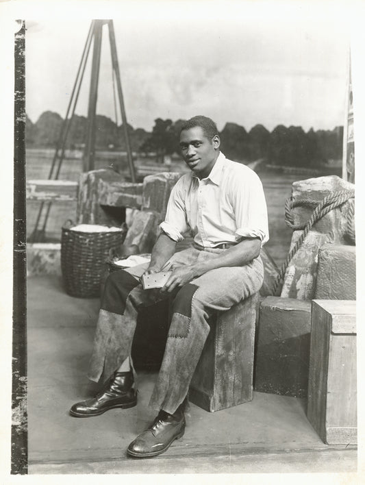 Paul Robeson in costume for Show Boat