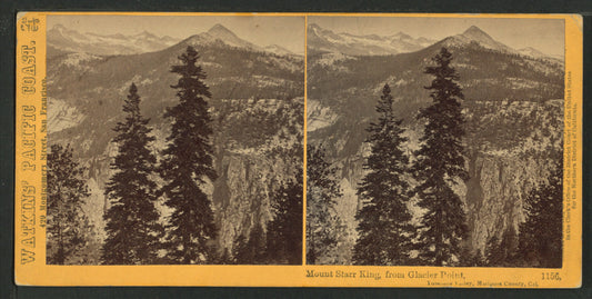 Mount Starr King, from Glacier Point, Yosemite Valley, Mariposa County, Cal.
