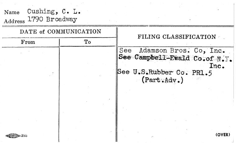 Cushing, C.L.