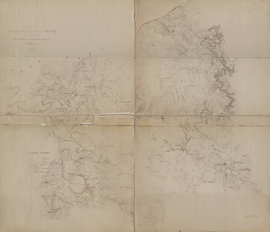 Map--S'emka Bolgarii mezhdu R. R. Lomom i Iantroi