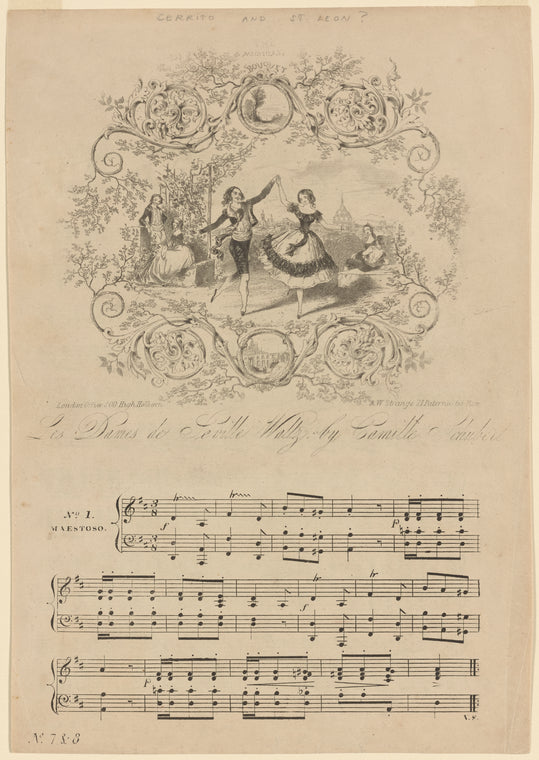 Les dames de Seville: waltz by Camille Schubert