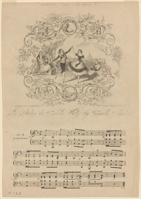 Les dames de Seville: waltz by Camille Schubert