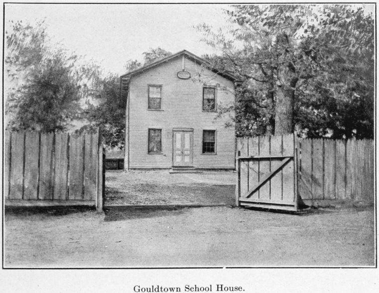 Gouldtown school house.