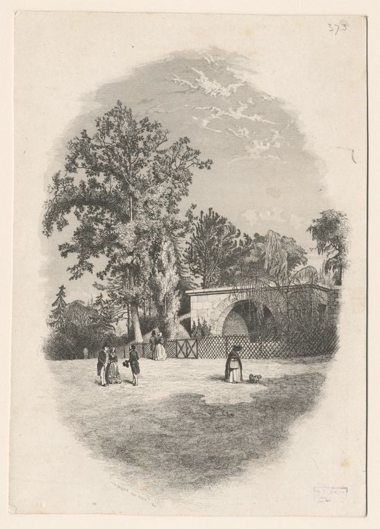 [Le Réservoir, entrée par la rue Cuvier.]