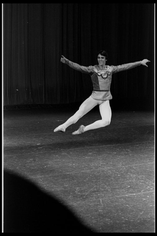 New York City Ballet production of "Brahms-Schoenberg Quartet" with Christopher d'Amboise, choreography by George Balanchine (New York)