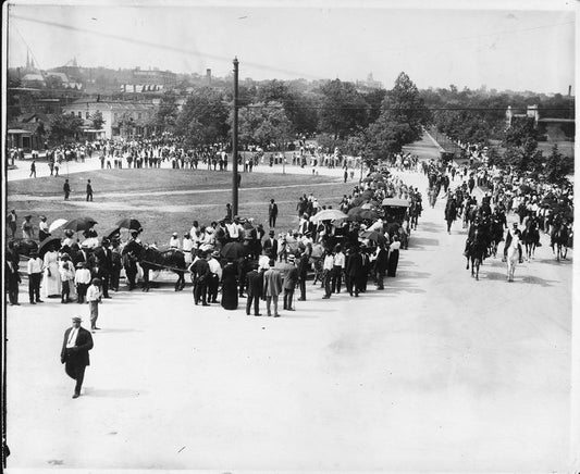 Cornerstone laying, Y.M.C.A., Kansas City.