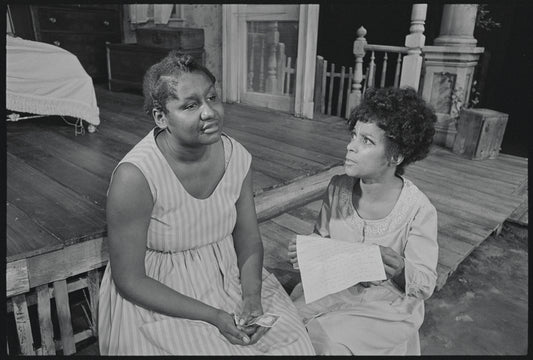Juanita Clark and Ruby Dee in the stage production Wedding Band