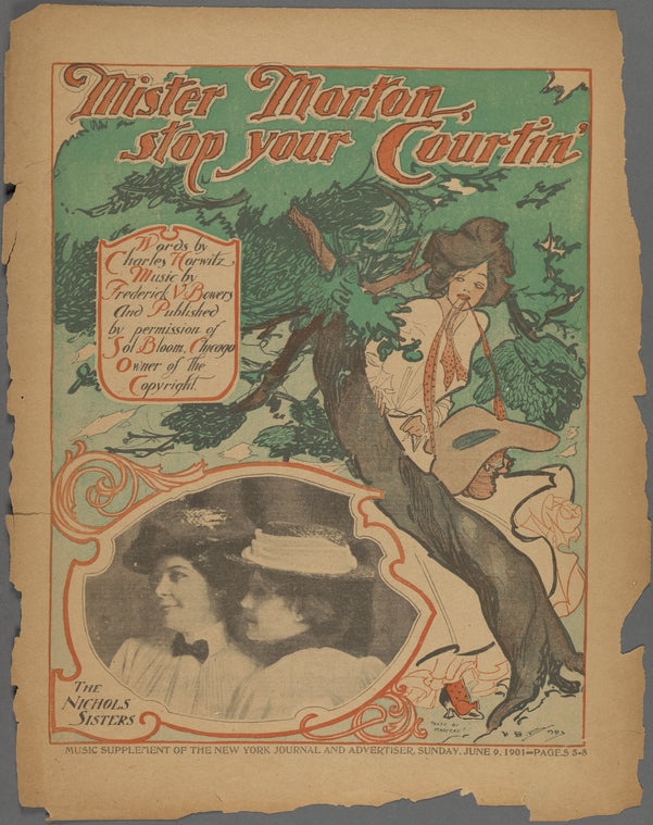 Mister Morton, stop your courtin'
