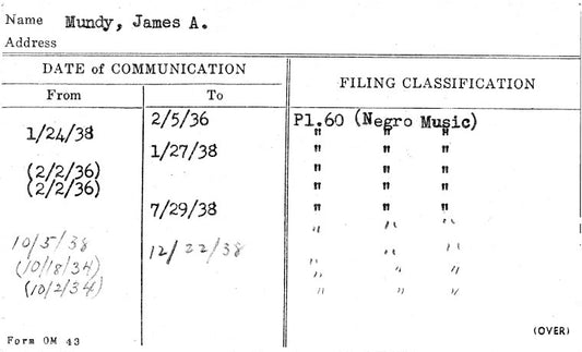 Mundy, James A.