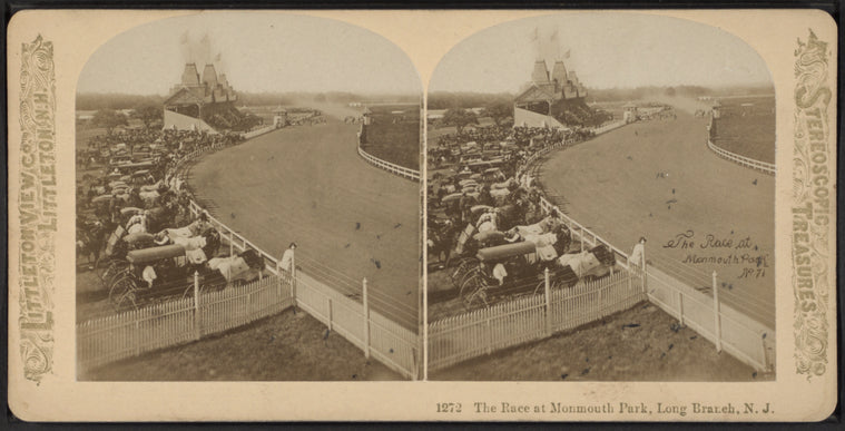 The Race at Monmouth Park, Long Branch, N.J.