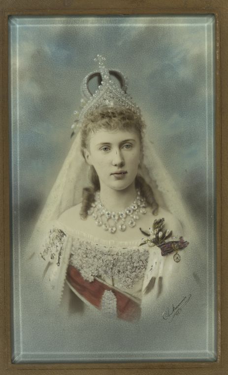 A portrait of Russian noblewoman