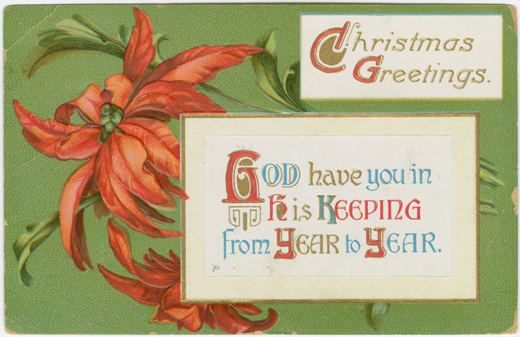 Christmas greetings.