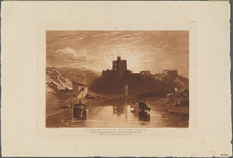 Norham Castle on the Tweed