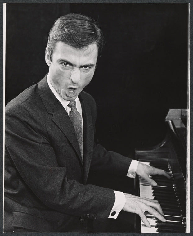 Patrick Carter in the 1963 tour of the stage production Beyond the Fringe