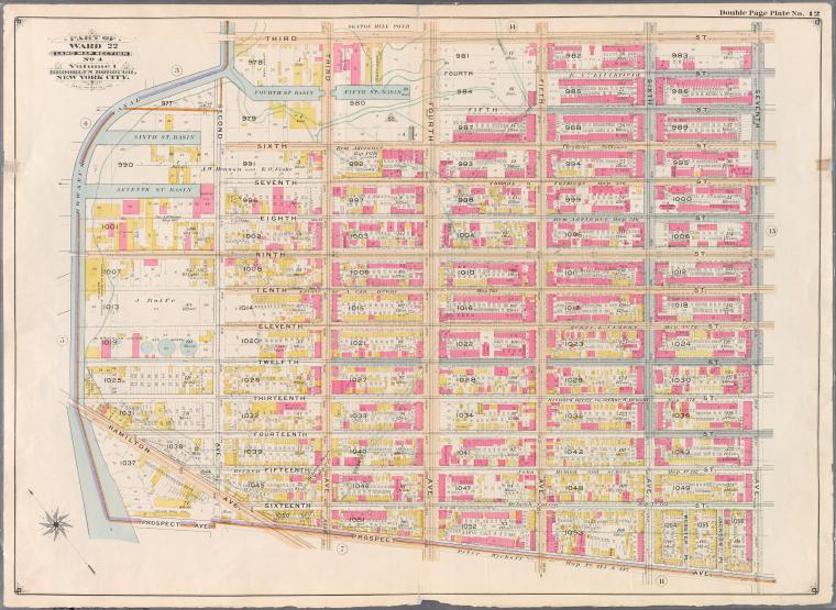 Bounded by Third Street, Seventh Avenue, Prospect Avenue, Hamilton Avenue and Second Avenue