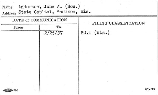 Anderson, John A. (Hon.)