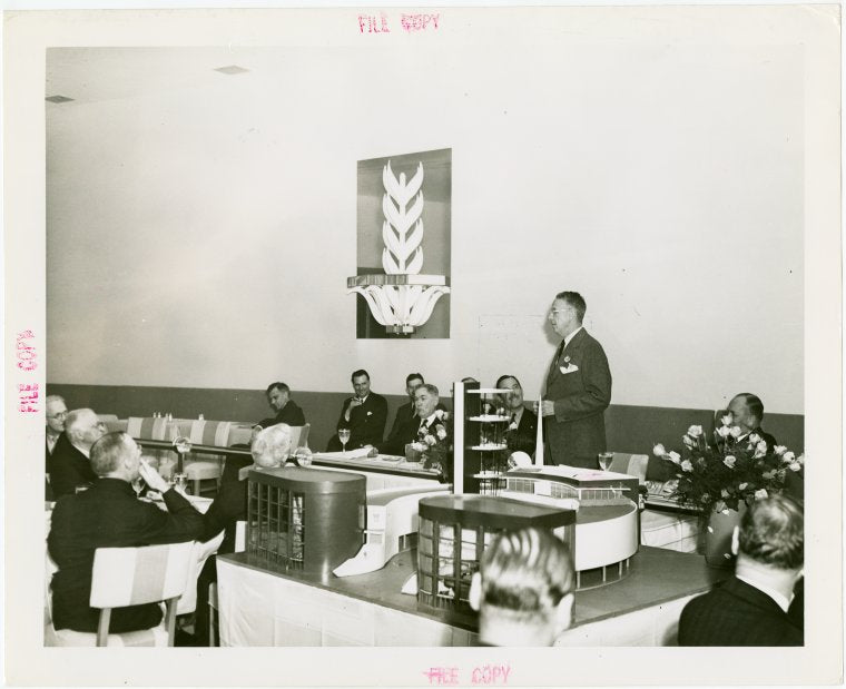 Westinghouse - Official giving speech