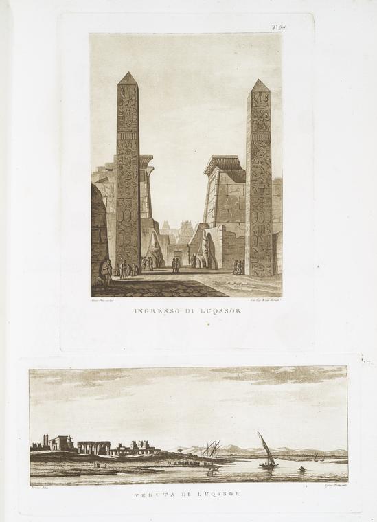 Ingresso di Luqssor; Veduta di Luqssor.