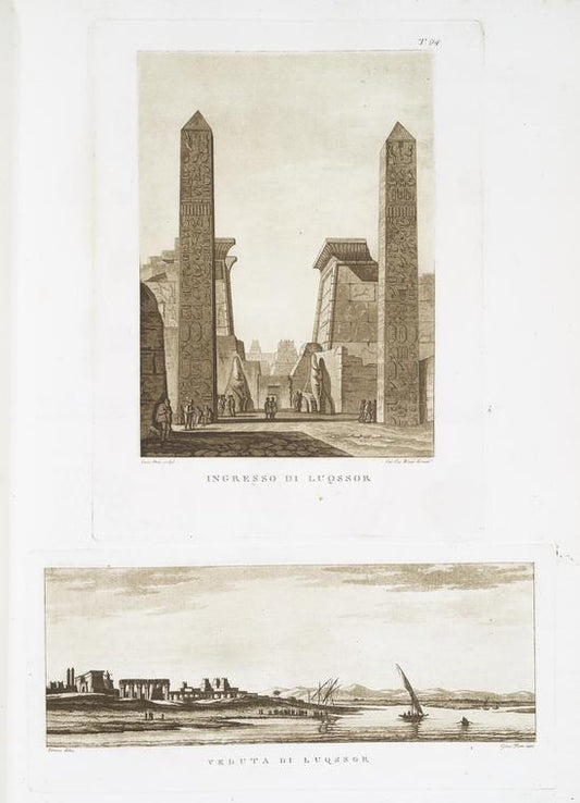 Ingresso di Luqssor; Veduta di Luqssor.