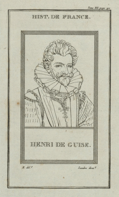 Henri, duc de Guise.