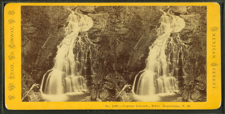 Crystal Cascade, White Mountains, N.H.