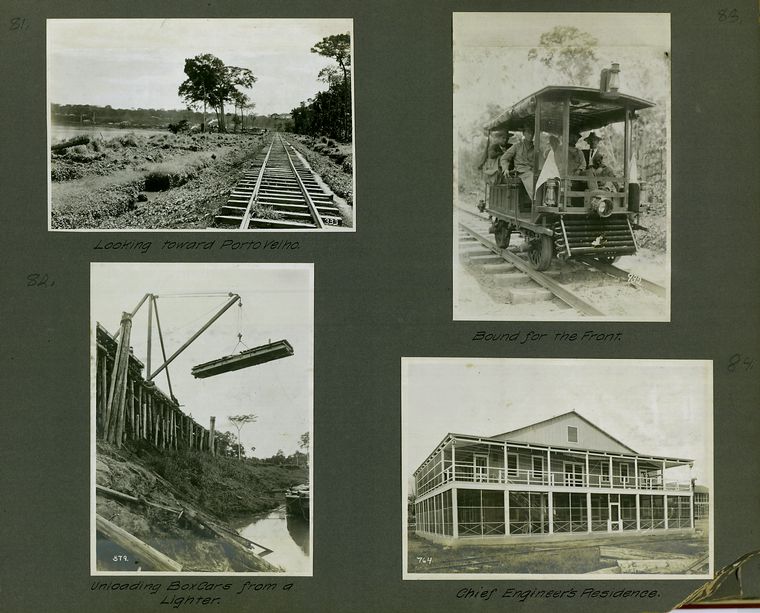 Views of the Estrada de Ferro Madeira e Mamore Amazonas & Matto Grosso, Brazil S.A.