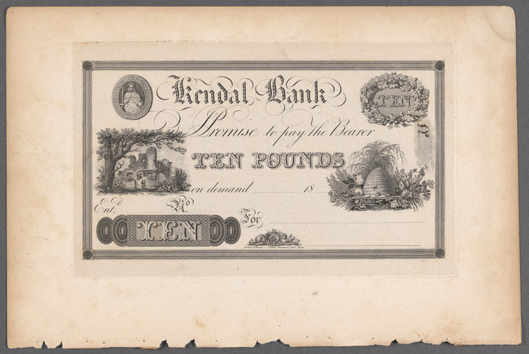 Kendal Bank ten pound note