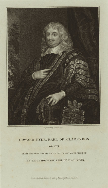 Edward Hyde, 1st Earl of Clarendon.