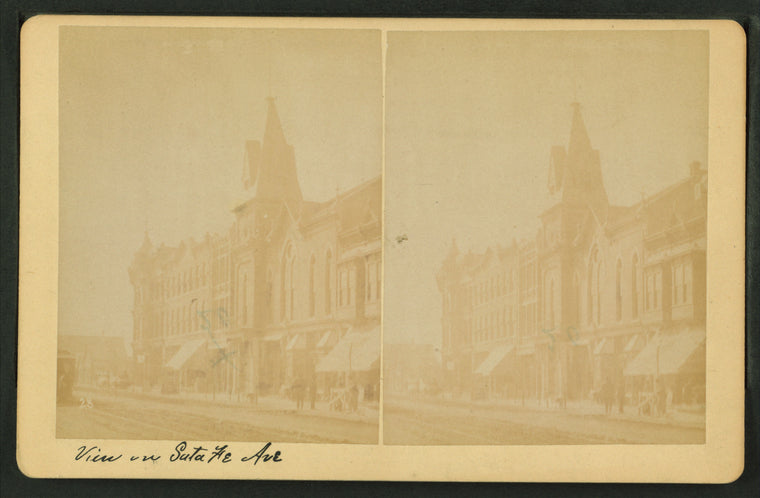 View of Sante Fe Avenue, Salina.