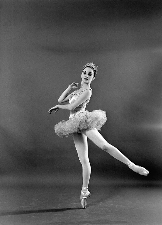 Patricia McBride as the Sugar Plum Fairy, in a New York City Ballet production of "The Nutcracker."