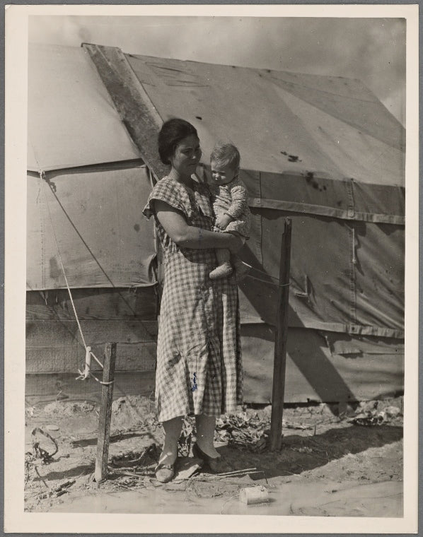 Mrs. Howard and the baby