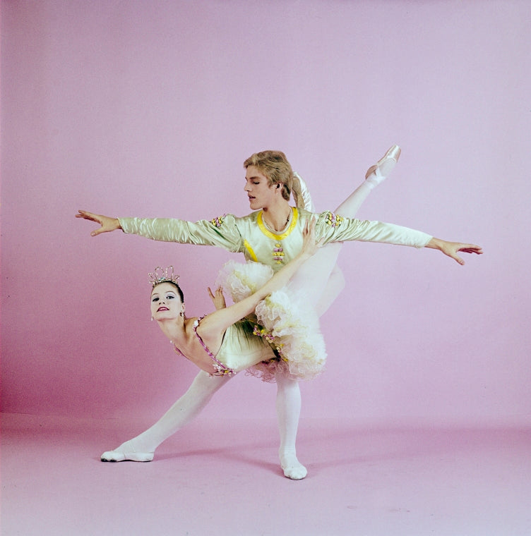 Suzanne Farrell and Peter Martins, in a New York City Ballet production of "The Nutcracker." (New York)