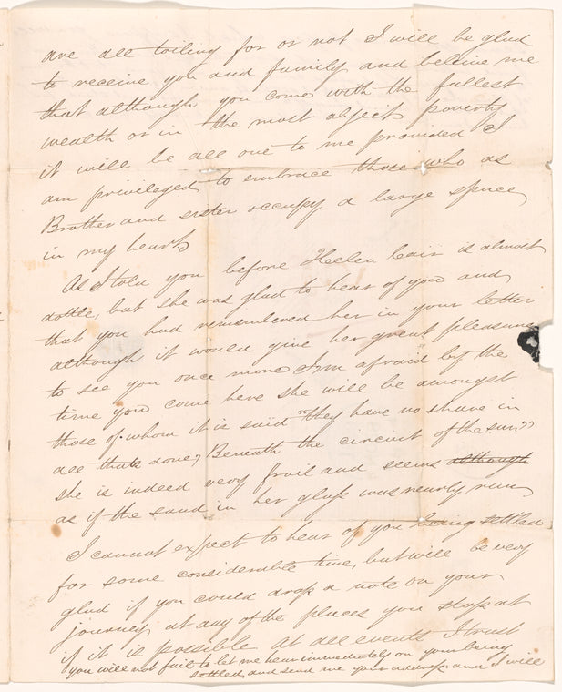 Letter to Andrew Roberts