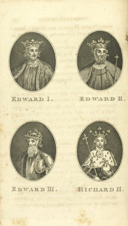 Edward I. Edward II. Edward III. Richard II