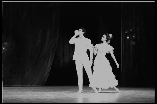 New York City Ballet production of "Dim Lustre" with Edward Villella and Patricia McBride, choreography by Antony Tudor (New York)