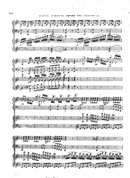 Musical magazine, review and register