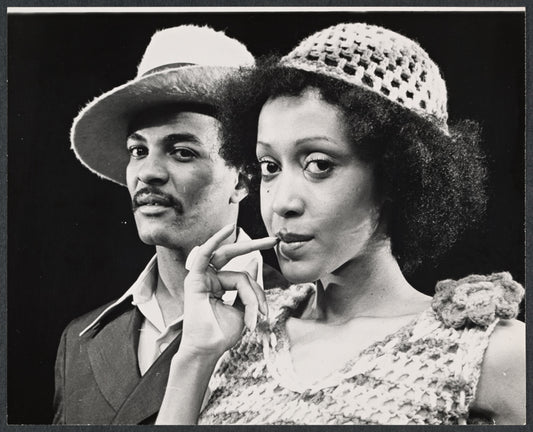 Lennal Wainwright and Norma Darden in the stage production Underground