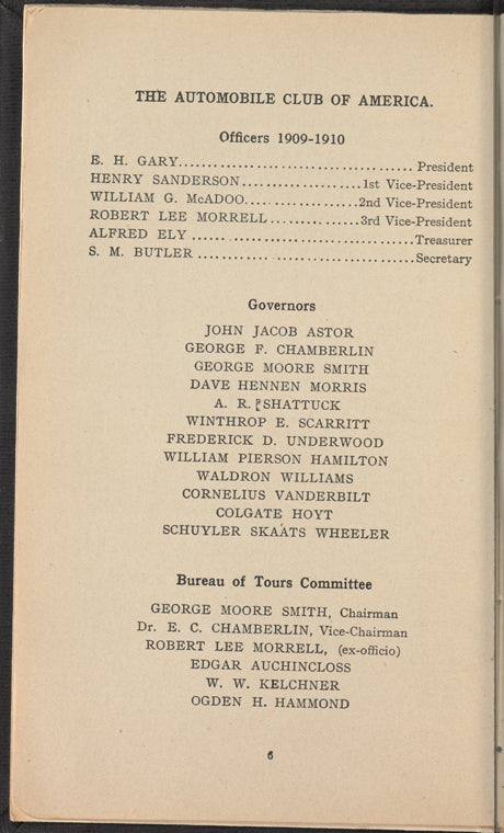 Tour book
