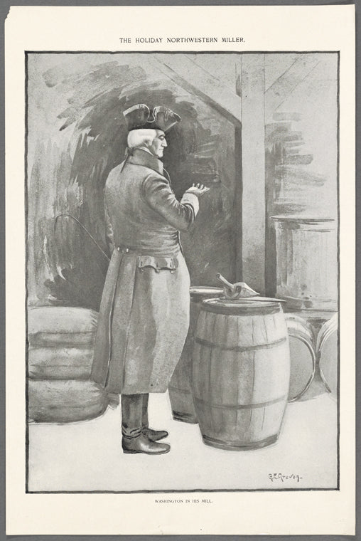 Washington in his mill.