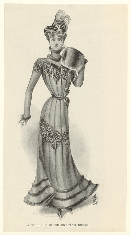 A well-designed skating dress