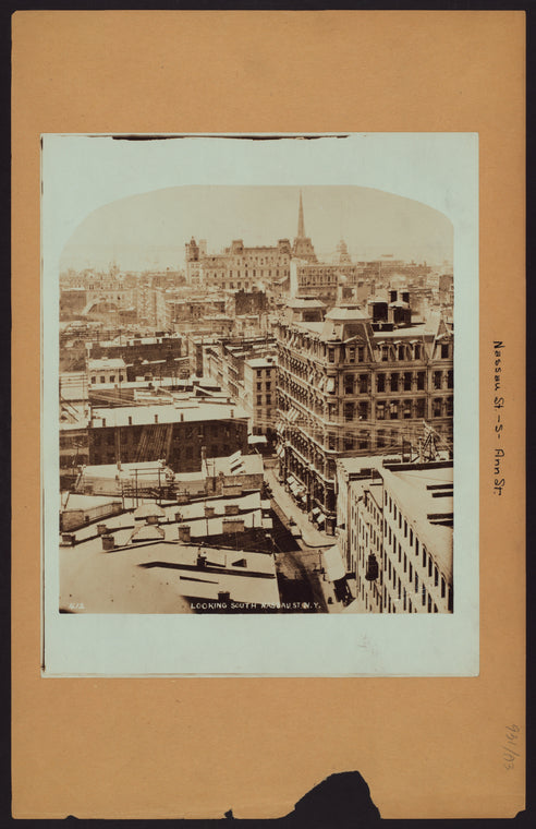 Manhattan: Nassau Street - Ann Street