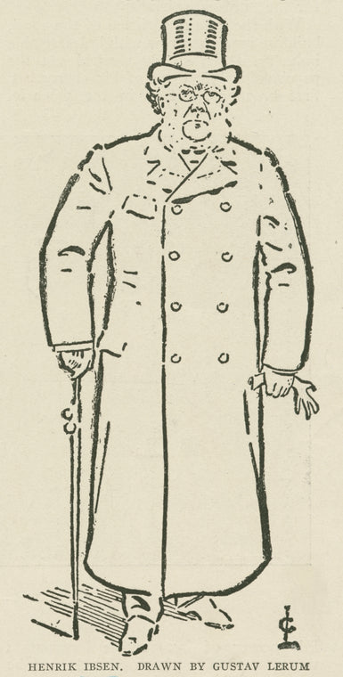 Henrik Johan Ibsen -- Portraits