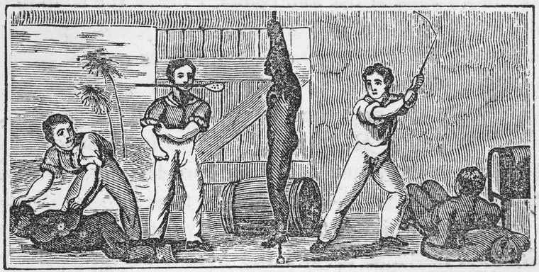 Public whipping - their fate equal sodom's
