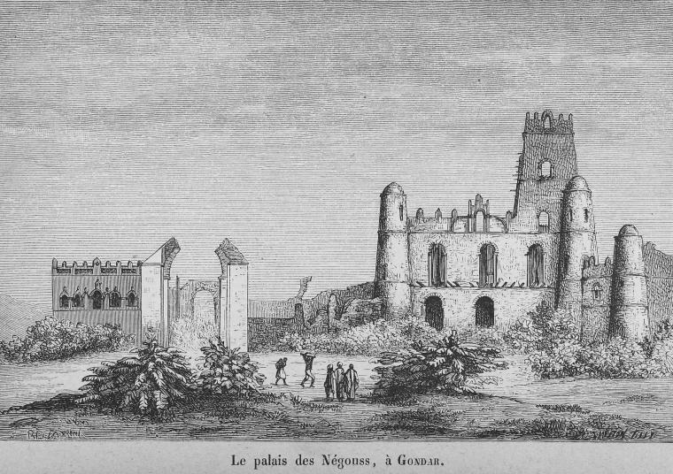 Le palais des Négouss, à Gondar.